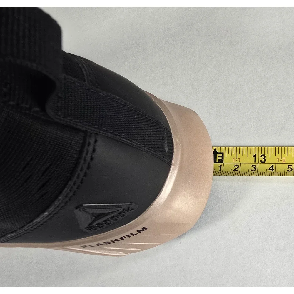 Reebok Flashfilm Womens Running Shoes Black Rose Gold DV6972 Size 11 Sneakers